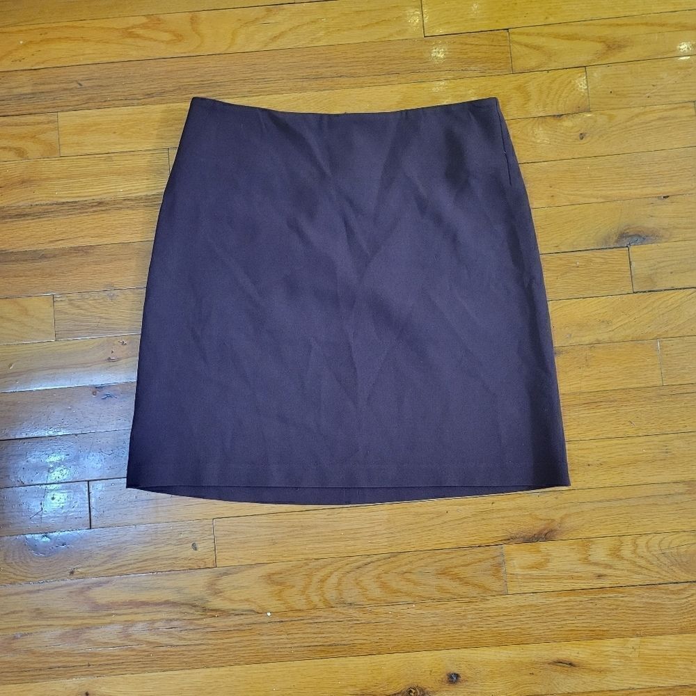 Diane Von Furstenberg Brown Pencil Skirt Size 6